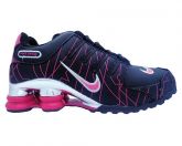 Tênis Nike Shox NZ  Preto e Rosa MOD:11013