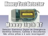 Lanterna Detector de Dinheiro Falso Money Light RT de Emergê