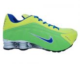 Tênis Nike Shox R4 Cromado Verde Limão MOD: 10971