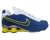 Tênis Nike Shox Turbo V Azul Marinho e Amarelo MOD:10844